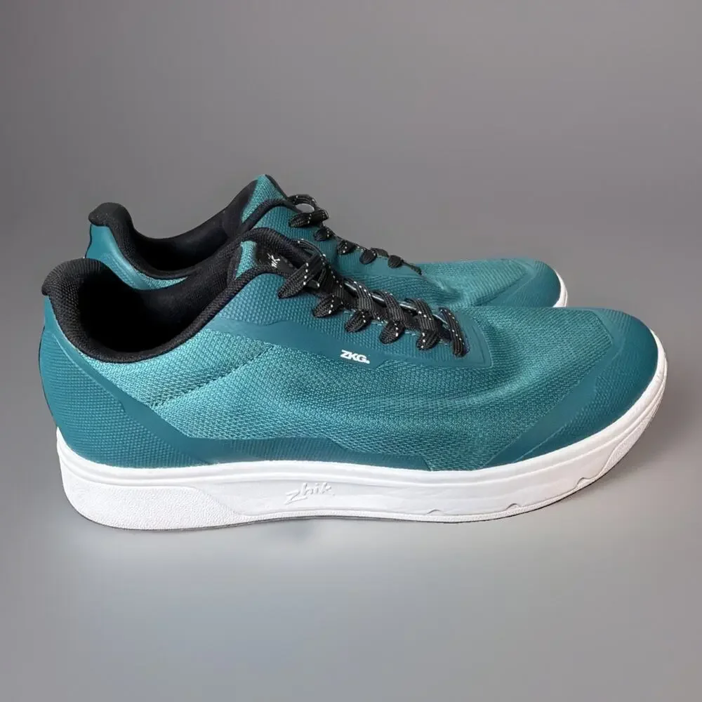 Zhik ZKG Sailing Shoes US 8 Black Teal Green Black Boat water shoes rubber sole